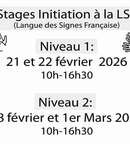 Miniature de l'événement Stage initiation Langue des Signes Française (LSF)