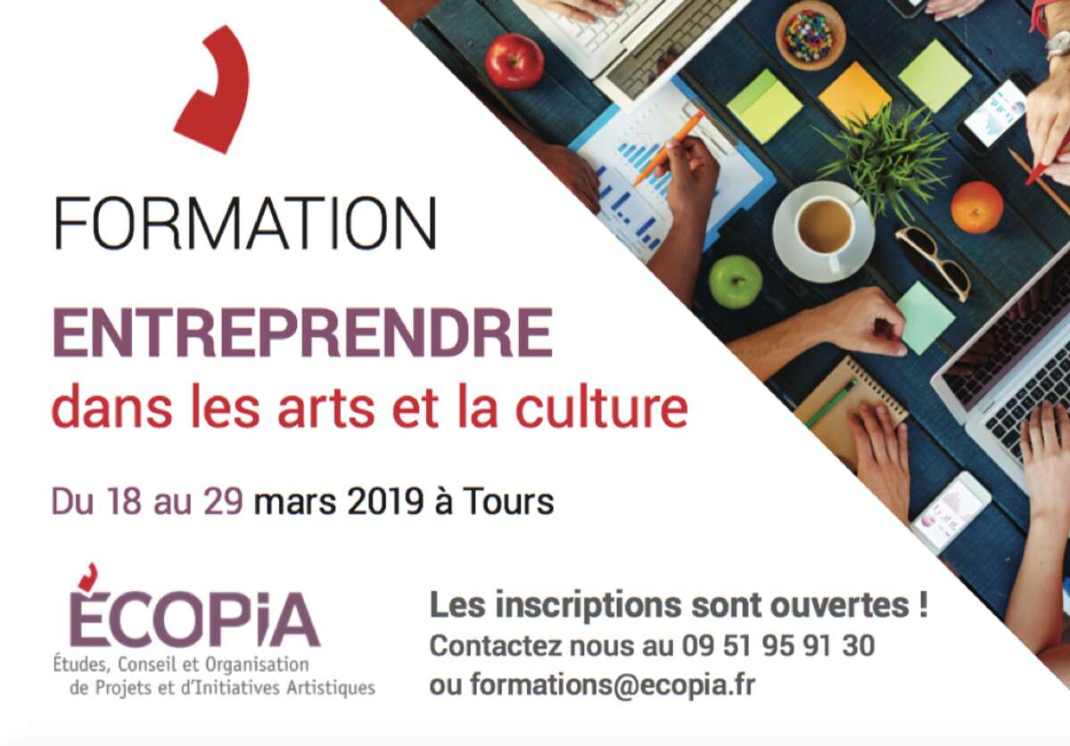 Illustration Entreprendre dans les arts et la culture
