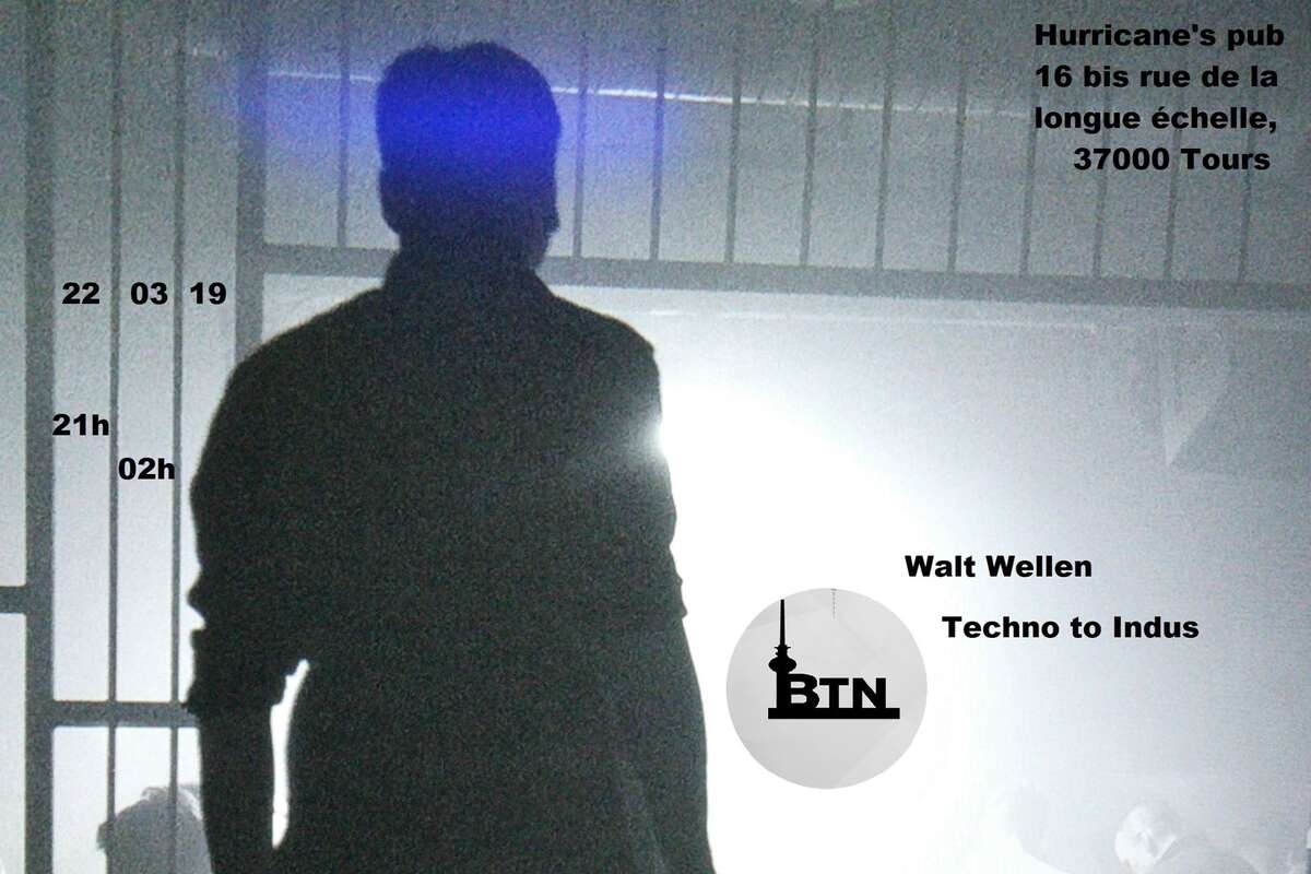 Photo de l'événement Berlin Techno Night : Walt Wellen Alone In The Dark à Hurricane's pub