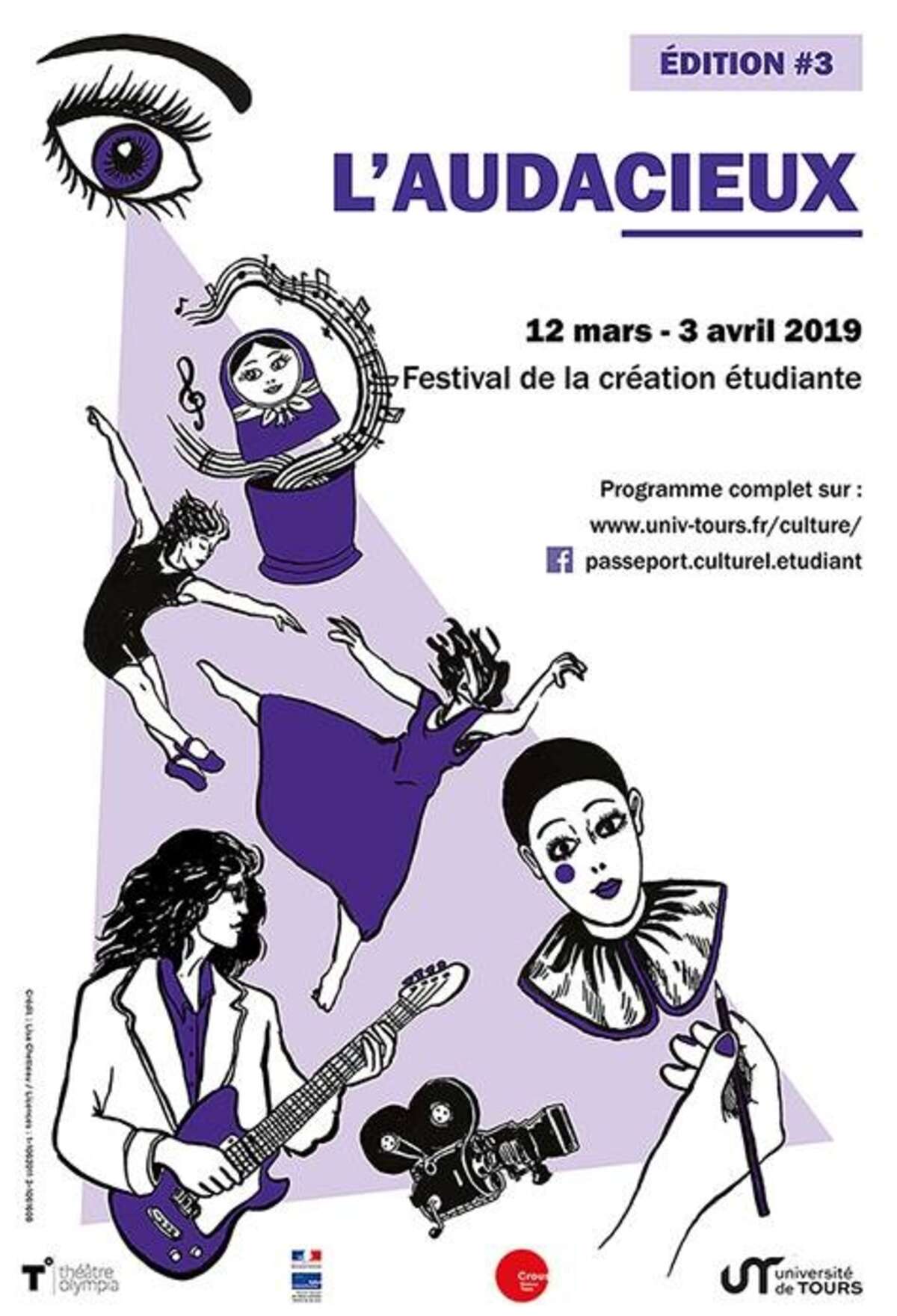 Photo de l'événement Soirée carte blanche aux Étudiants - L'Audacieux à Fac des Tanneurs