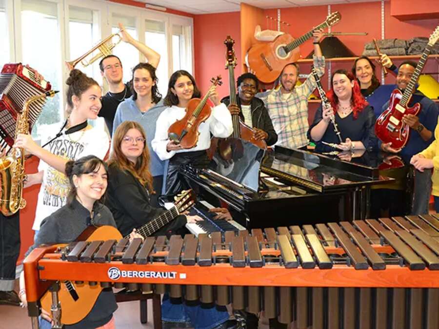 Photo de l'événement Lecture musicale avec le CFMI à Bibliothèque de la Bergeonnerie