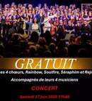 Illustration Gospel aujourd'hui fête la musique