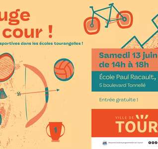 Illustration Bouge ta cour ! à l'École Paul Racault