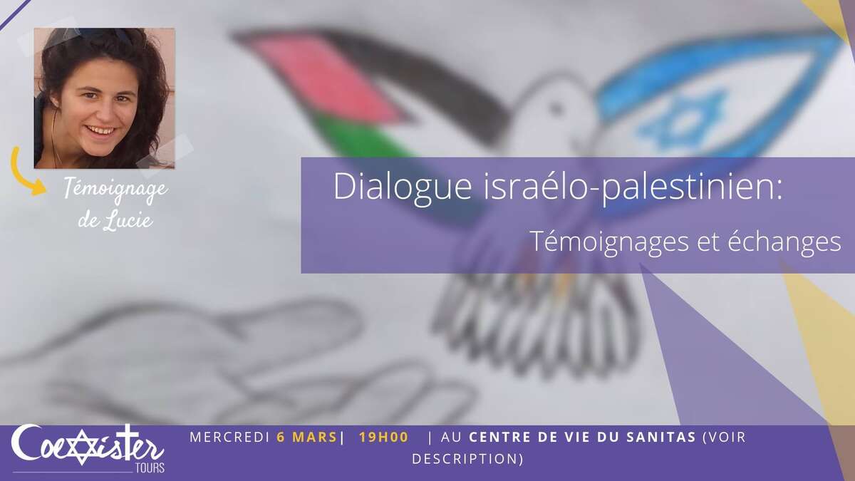 Photo de l'événement Dialogue israélo-palestinien: Témoignages et échanges à Sanitas
