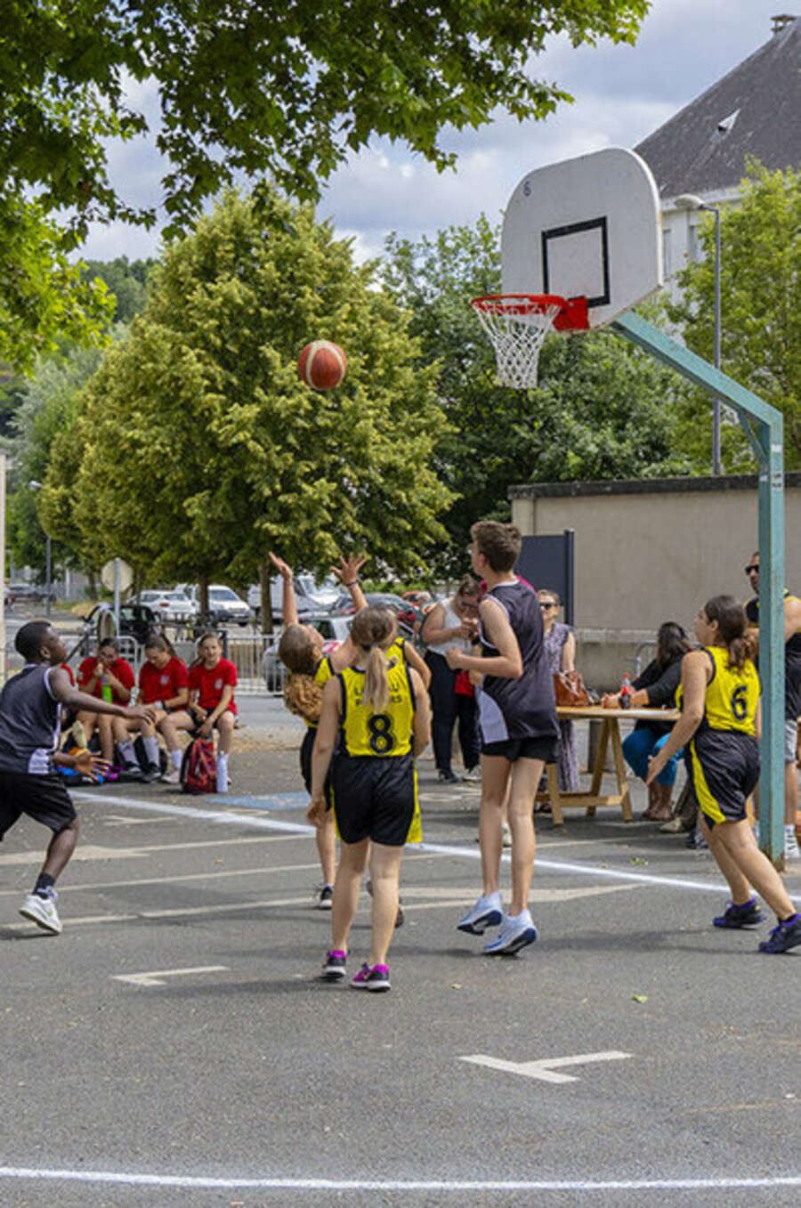 Photo de l'événement Tournoi de basket-ball 3x3 à Place Jeanne d'Arc