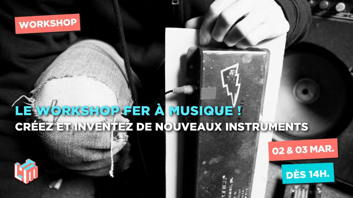 Photo de l'événement Fer À Musique : UNE JOURNÉE AUTOUR DE LA MUSIQUE, DE LA RÉCUP' ET DU RECYCLAGE ! à Le Temps Machine