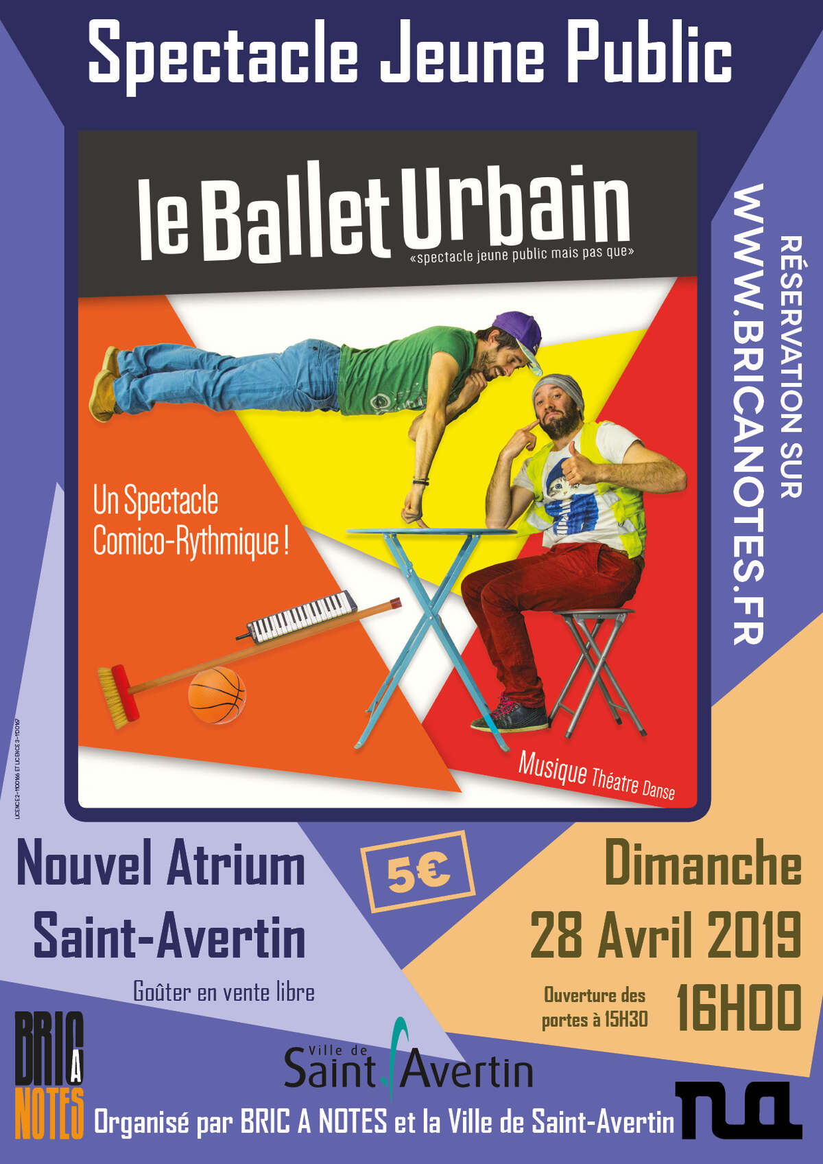 Photo de l'événement Spectacle Jeune Public "LE BALLET URBAIN" à NOUVEL ATRIUM