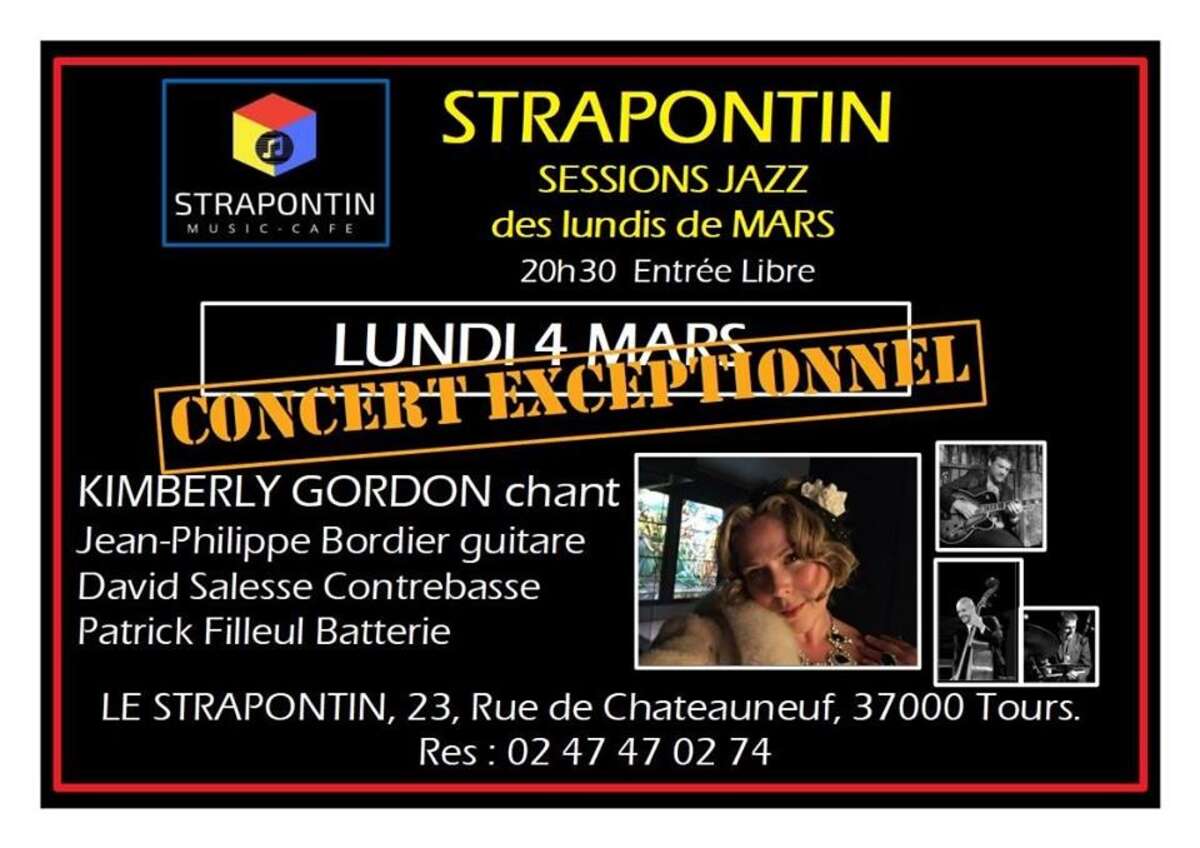 Photo de l'événement CONCERT EXCEPTIONNEL VOCAL JAZZ AU STRAPONTIN à STRAPONTIN CAFE