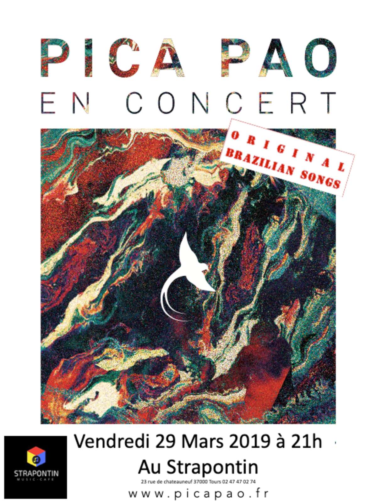 Photo de l'événement PICA PAO EN CONCERT AU STRAPONTIN à STRAPONTIN CAFE