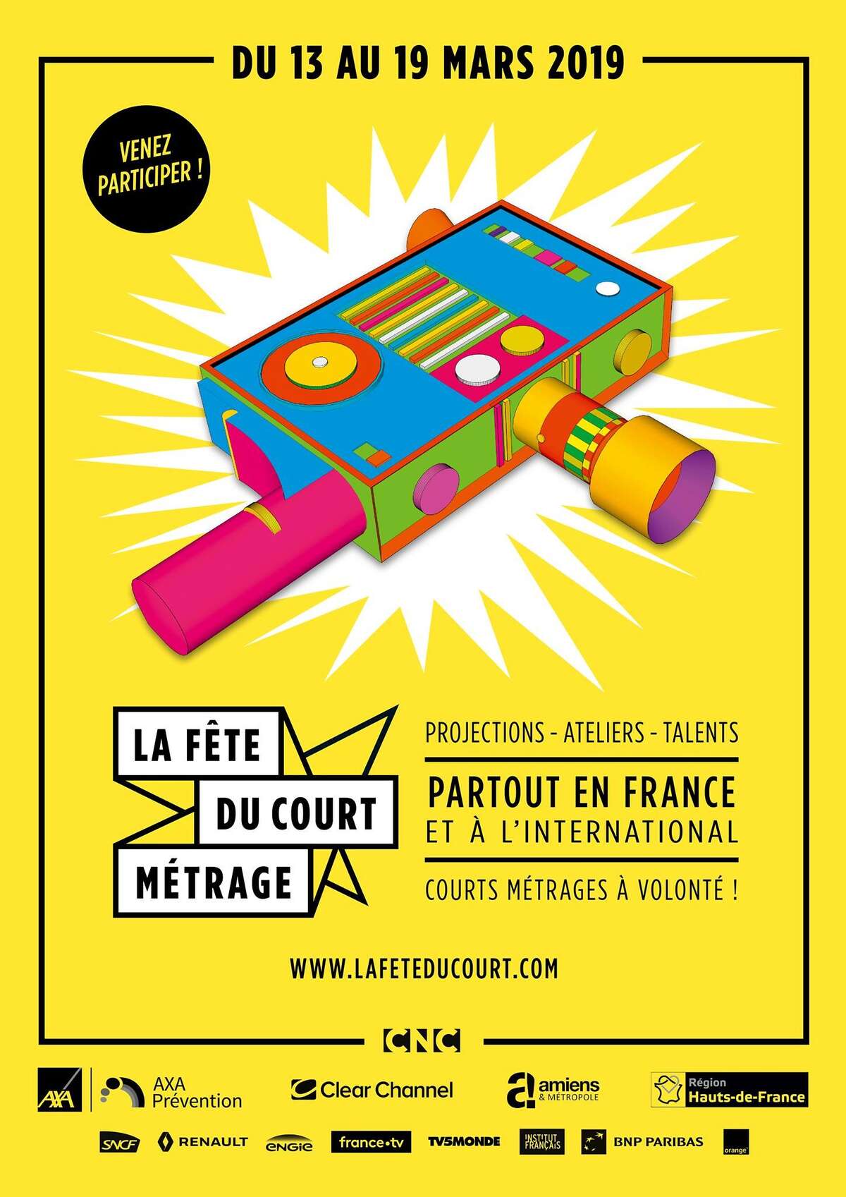 Illustration Fête du court métrage