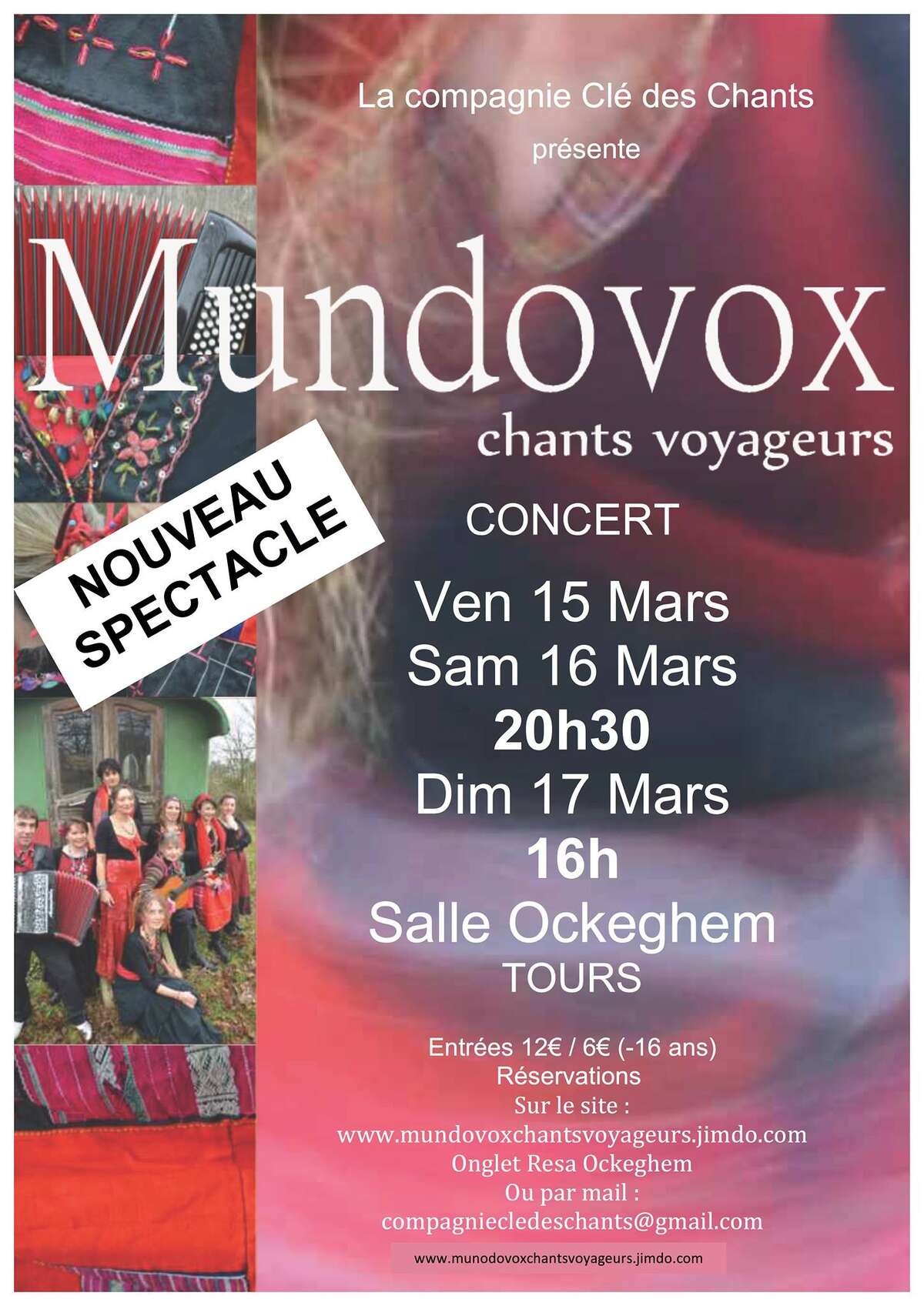Photo de l'événement Mundovox - Nouveau Spectacle à Salle Ockeghem