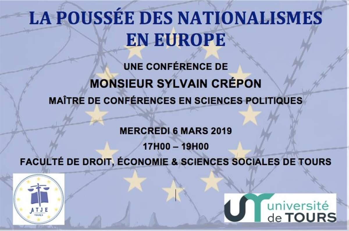 Photo de l'événement La poussée des nationalismes en Europe à Université François Rabelais