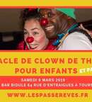 Spectacle de Clown de Théâtre pour enfants image au format JPG