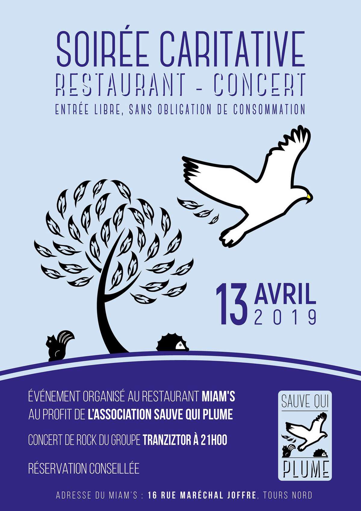 Photo de l'événement Soirée caritative : restaurant concert à LE Miam's Centre