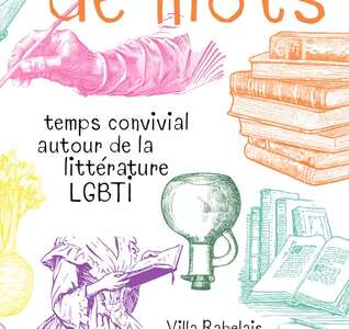Illustration Un festin de mots – Littérature LGBTI