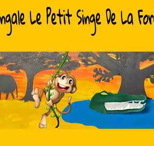 Illustration Zingalé, le petit Singe de la Forêt