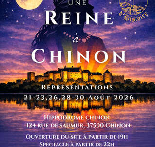 Illustration Une reine à Chinon