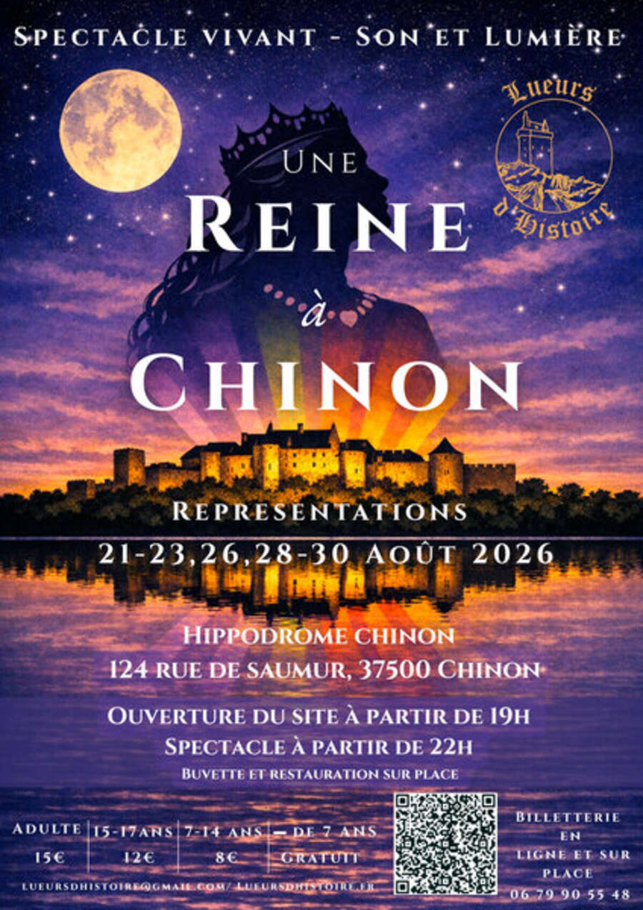 Photo de l'événement Une reine à Chinon à Hippodrome de Chinon