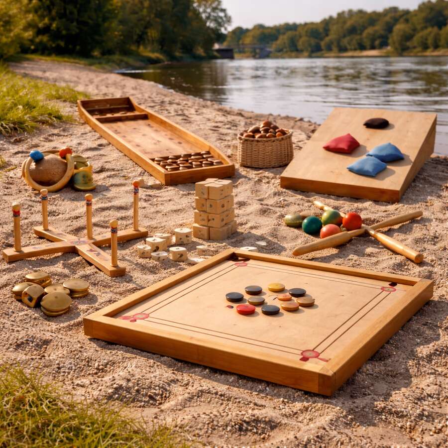 Photo de l'événement JEUX EN BOIS • Animation à La Plage