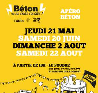 Illustration BÉTON VA S'FAIRE FOUDRE X COMPÉTITION DE JEUX DE PALETS