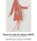 Vernissage de l'exposition des dessins de la Maison Lanvin image au format JPG