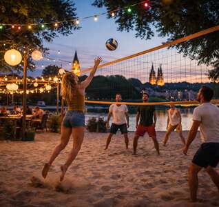 Illustration VOLLEYBALL • Sport en bords de Loire