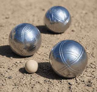 Illustration COMPÉTITION DE PÉTANQUE