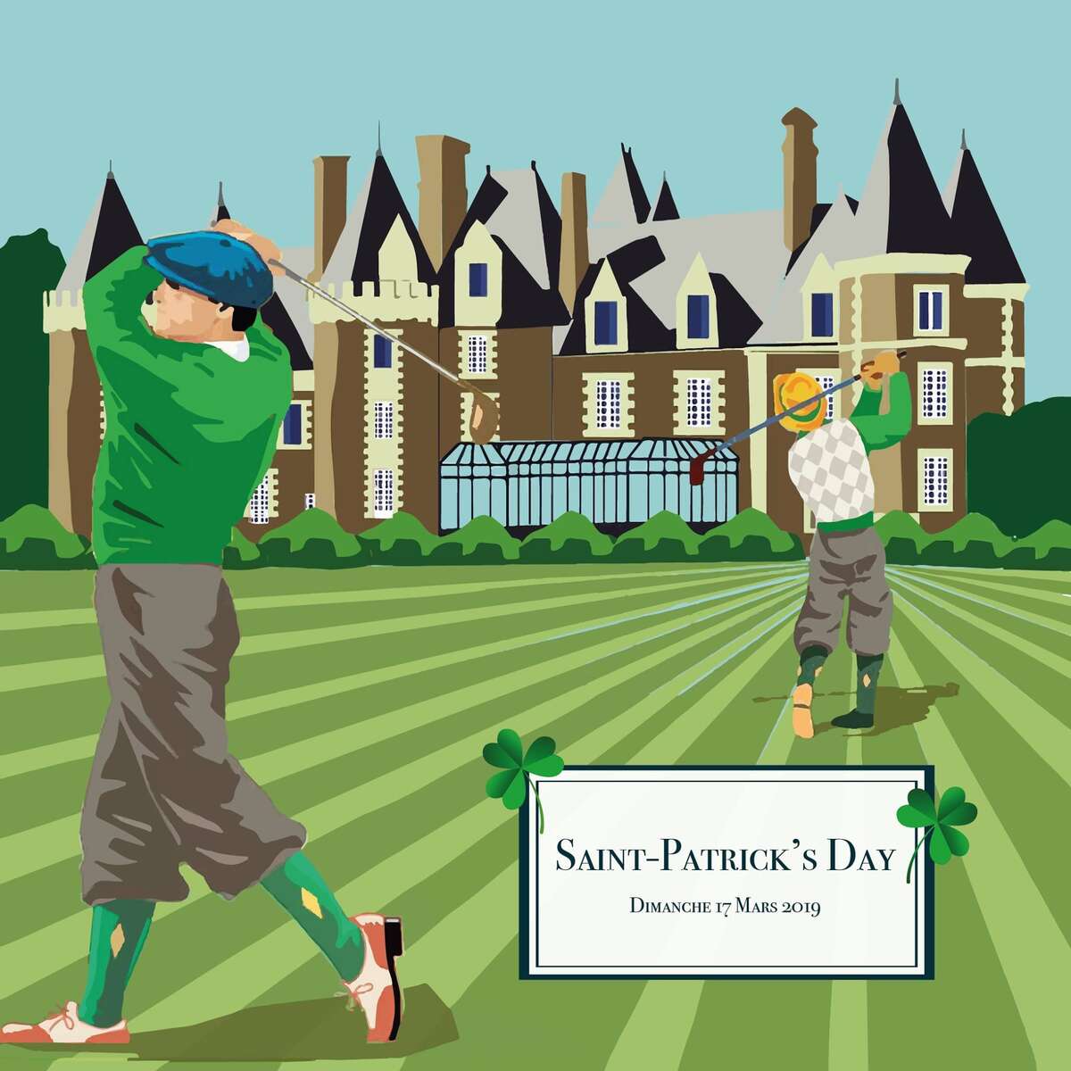 Photo de l'événement Saint-Patrick's day au Château à Château Golf des Sept Tours by Popinns