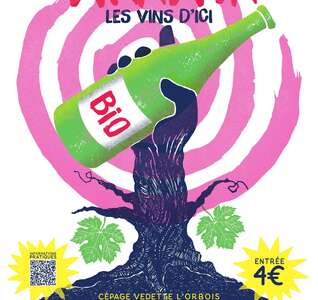 Illustration Salon Vinaviva, les vins d'ici