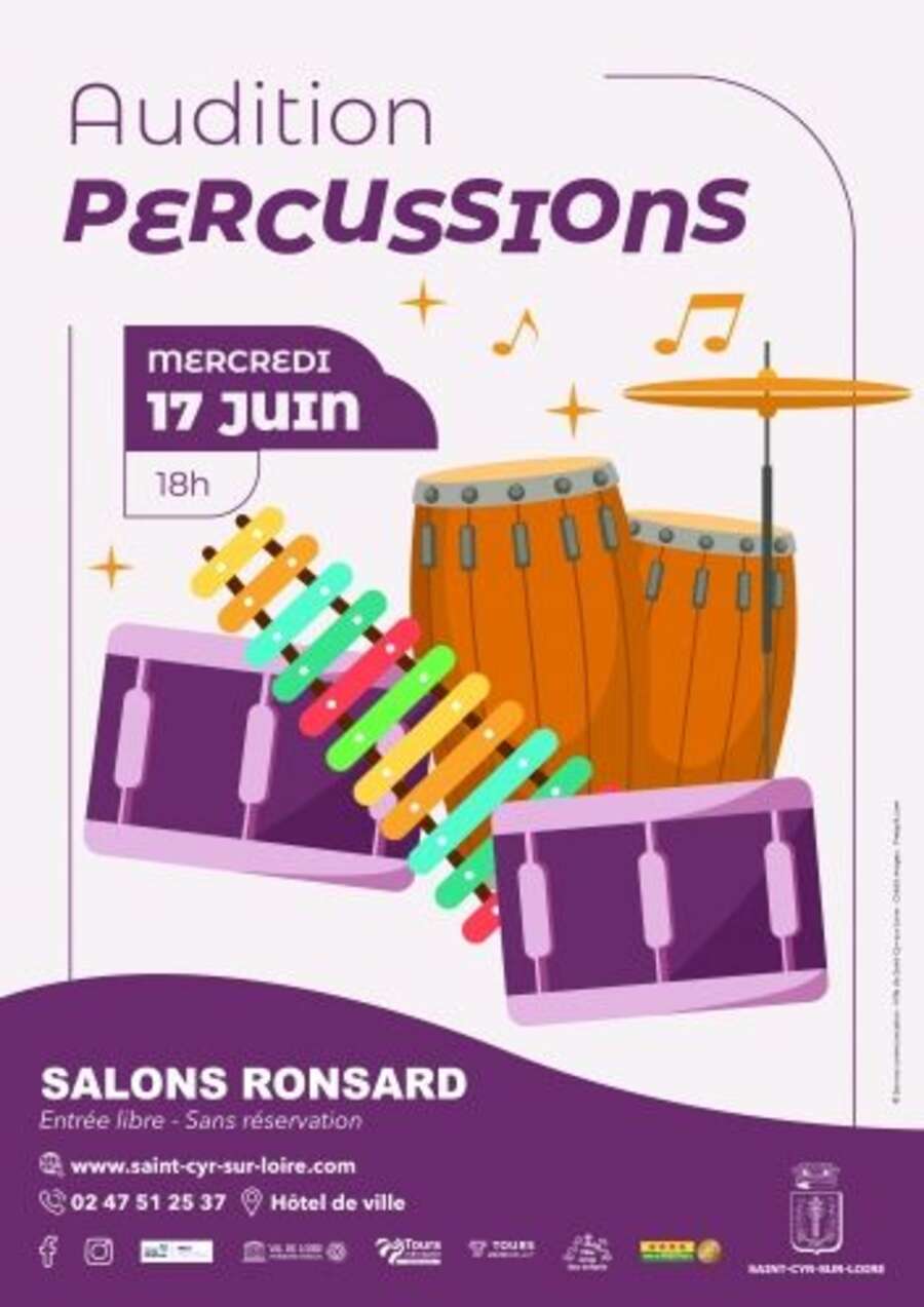 Photo de l'événement Audition percussion à Salle Rabelais (Espace Jacques Chirac)