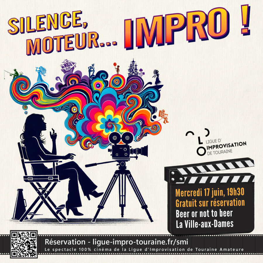 Photo de l'événement Silence, Moteur... Impro ! à Beer or not to Beer de La Ville-aux-Dames