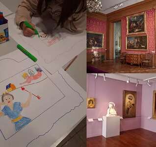 Illustration Il était une fois le musée. 4 – 7 ans