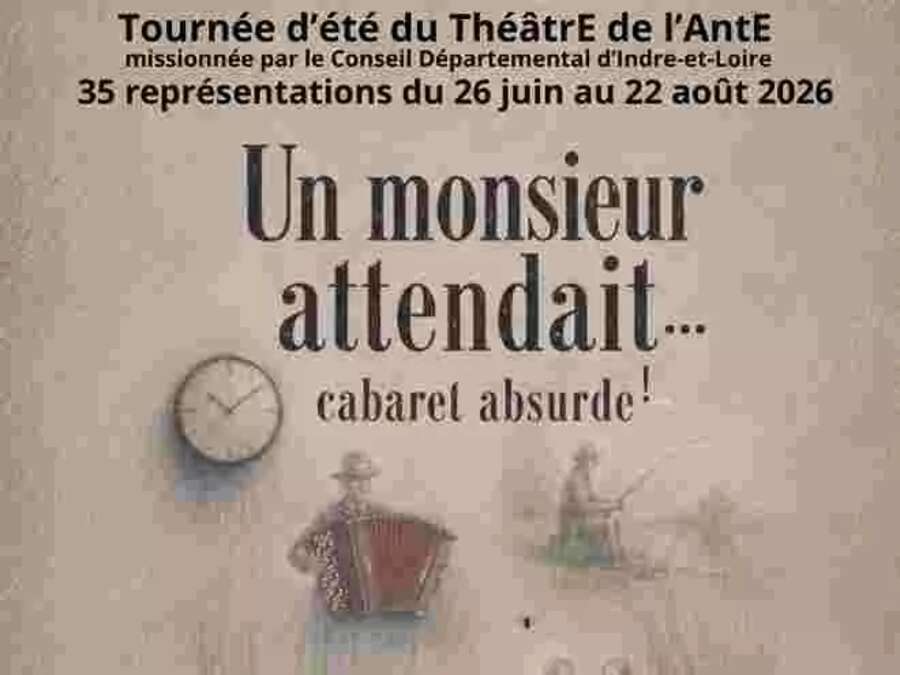 Photo de l'événement Un Monsieur attendait… Cabaret absurde ! à Jardin des Prébendes d'Oé