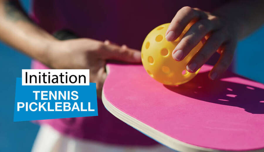 Photo de l'événement Sports découverte : initiation au tennis et pickleball à Terrain de tennis de l'Île d'Or