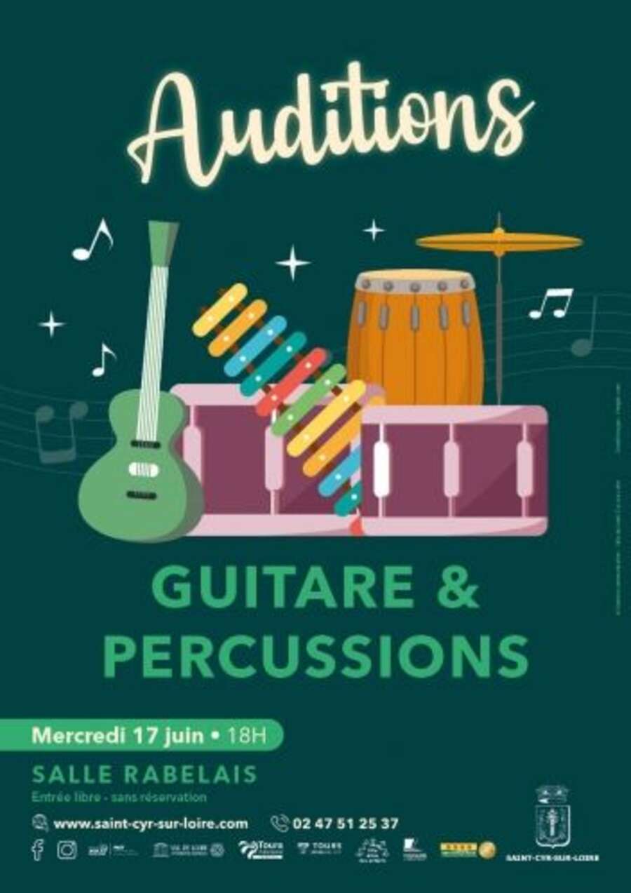 Photo de l'événement Auditions - Guitare & percussions à Salle Rabelais (Espace Jacques Chirac)