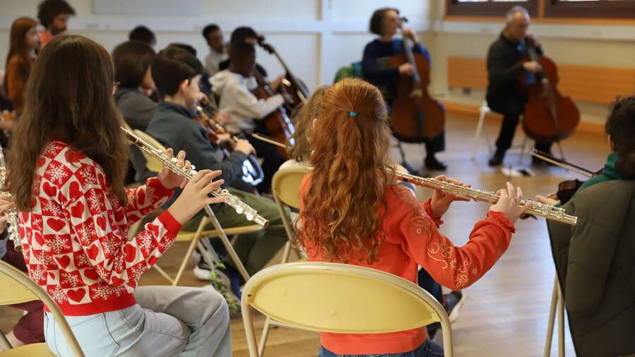 Photo de l'événement Concert de L'Orchestre à l'école à Le Petit faucheux