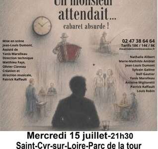 Illustration Un monsieur attendait
