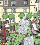 Illustration Festival de bandes dessinées "les courants" 2026