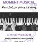 Illustration Moment musical "Piano fait son cinéma à 4 mains"
