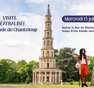 Illustration Visite Théâtralisée à la Pagode de Chanteloup