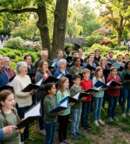 Illustration Concert de chant en plein air