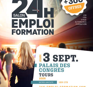 Illustration 24h pour l'emploi