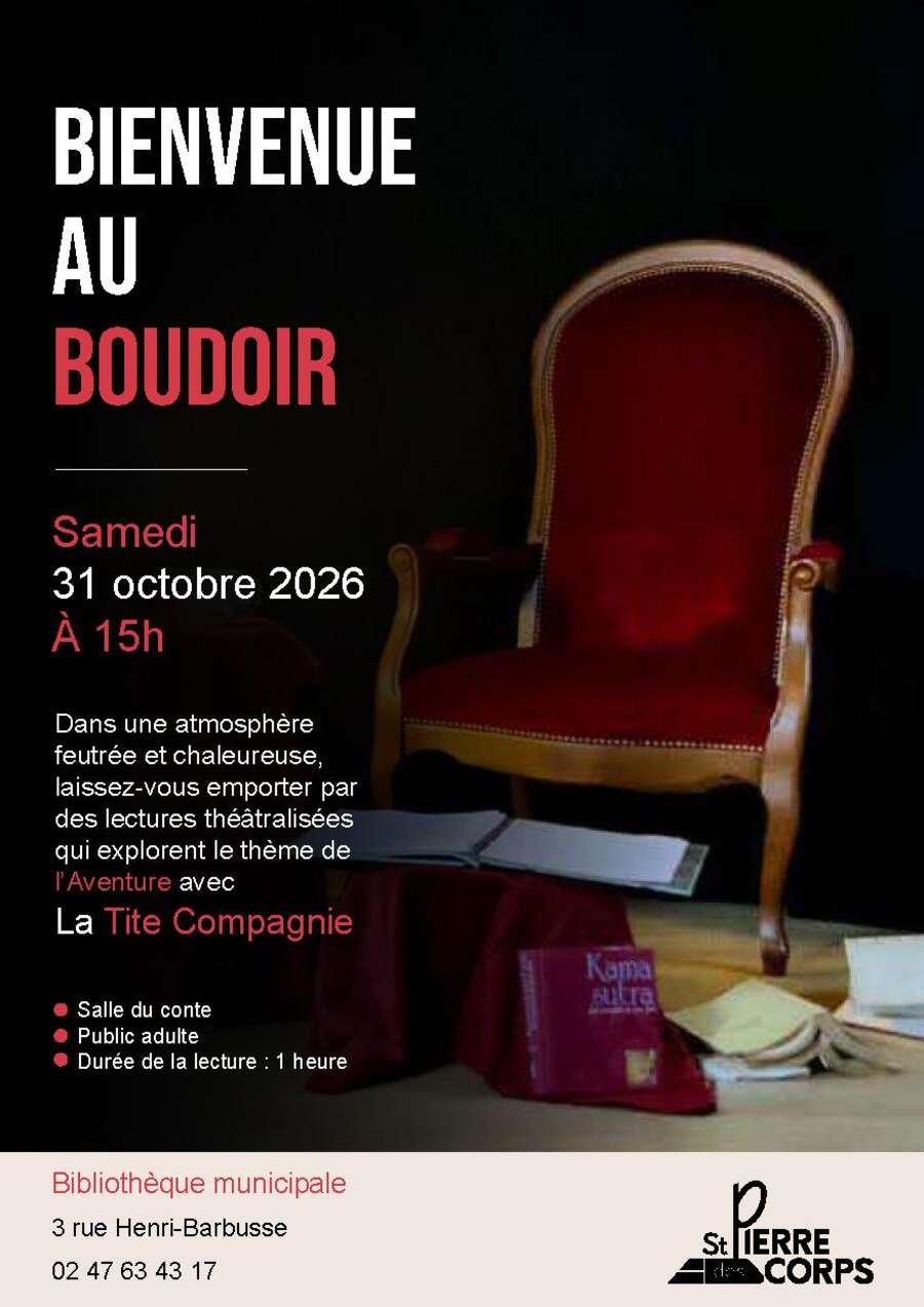 Photo de l'événement Bienvenue au boudoir à Salle du conte