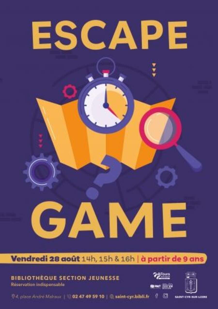 Photo de l'événement Escape game à la bibliothèque à Bibliothèque municipale George Sand