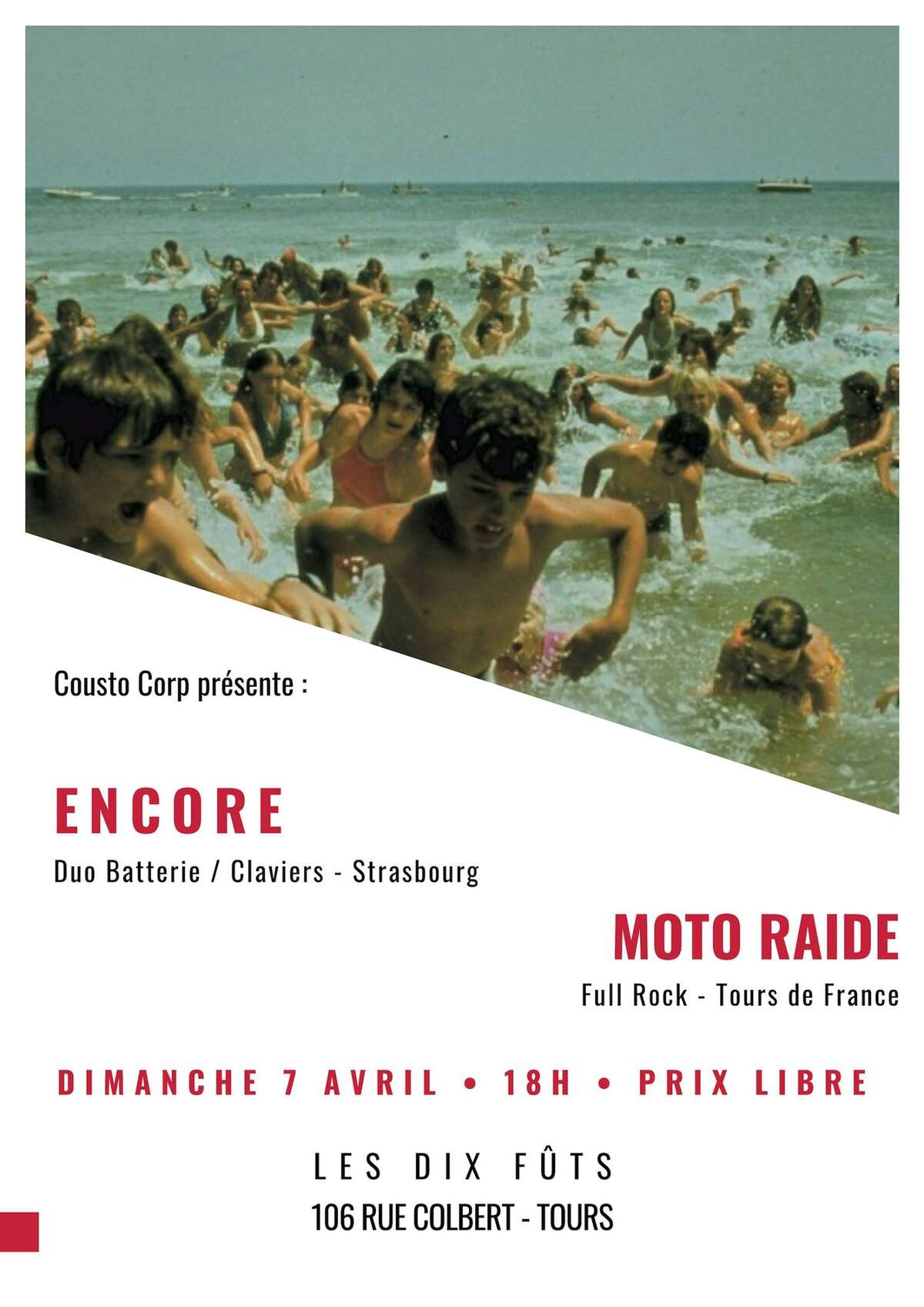 Photo de l'événement ★ Concert du Dimanche #1 : Encore • Moto Raide ⇝ Les Dix Fûts ★ à Les Dix Fûts Tours