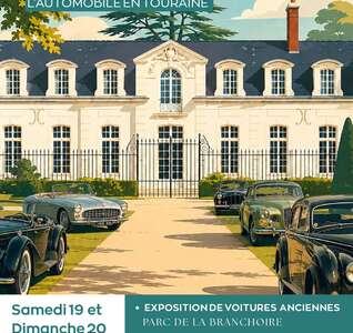 Illustration Exposition de voitures anciennes