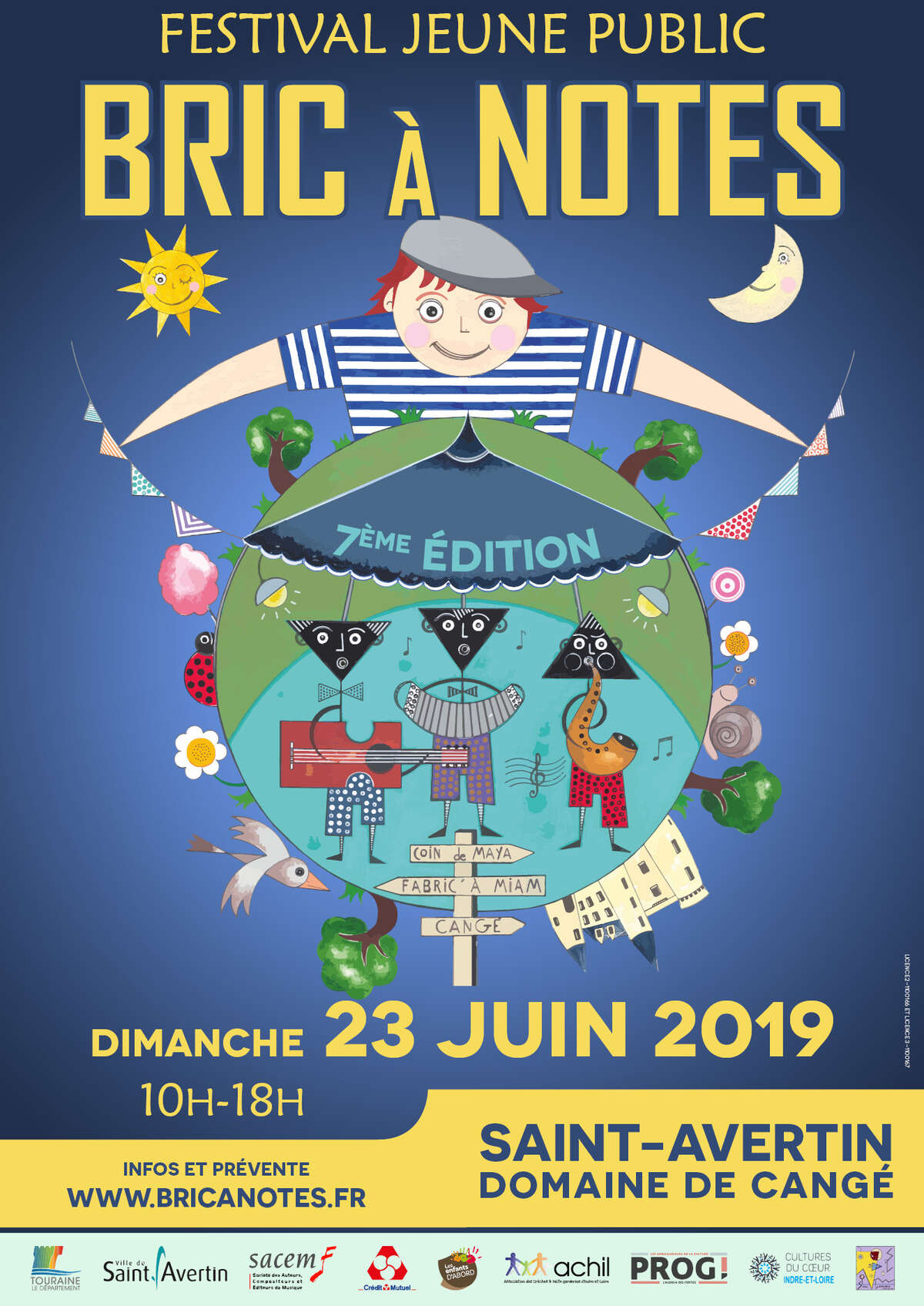 Photo de l'événement FESTIVAL JEUNE PUBLIC BRIC A NOTES à Domaine de Cangé