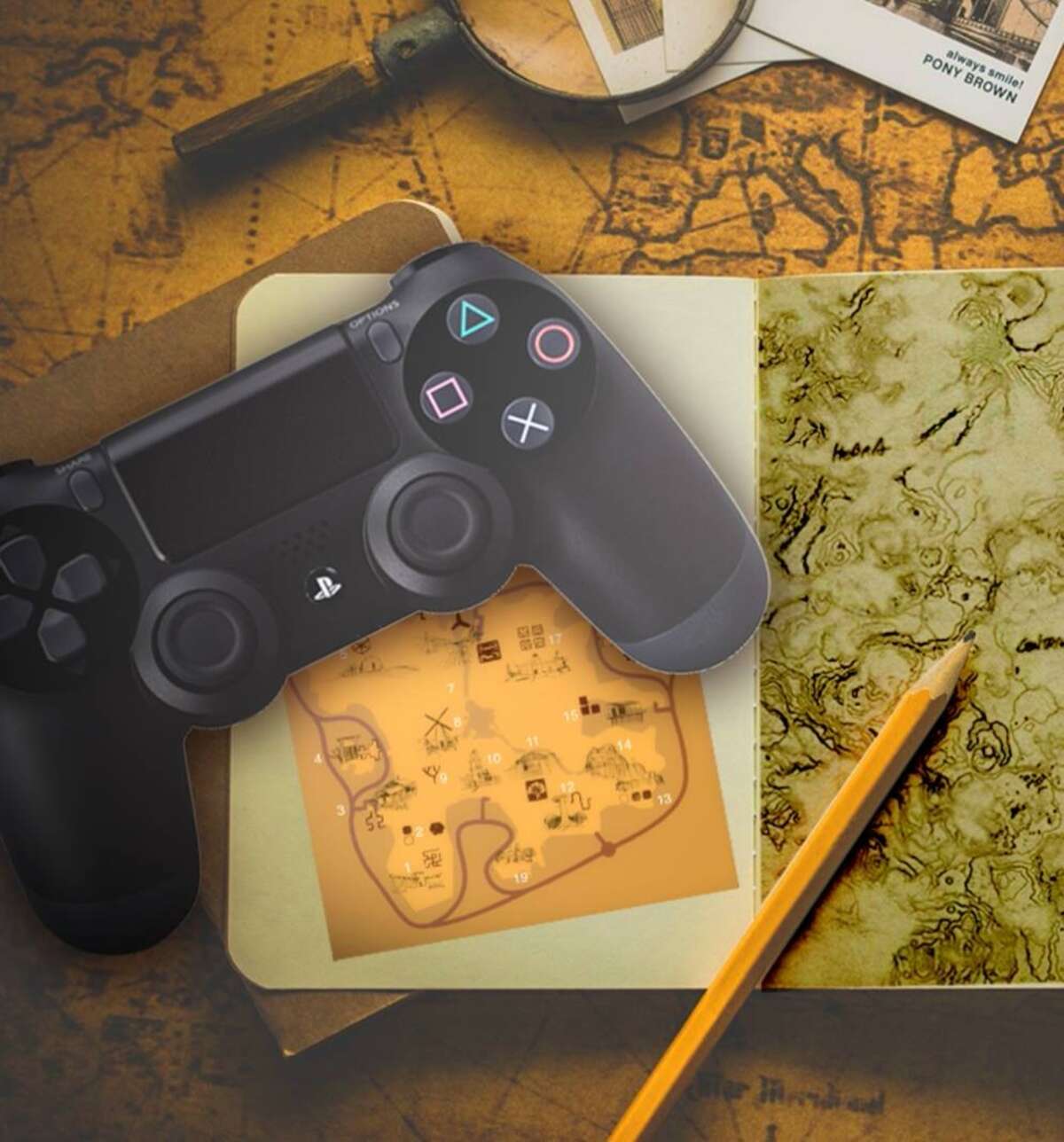 Illustration Le jeu vidéo à la carte