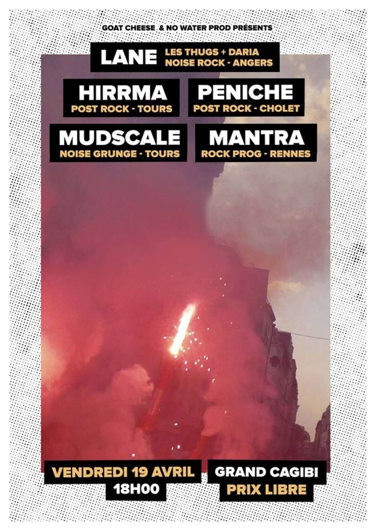 Photo de l'événement Soirée concertsRock à Le Grand Cagibi