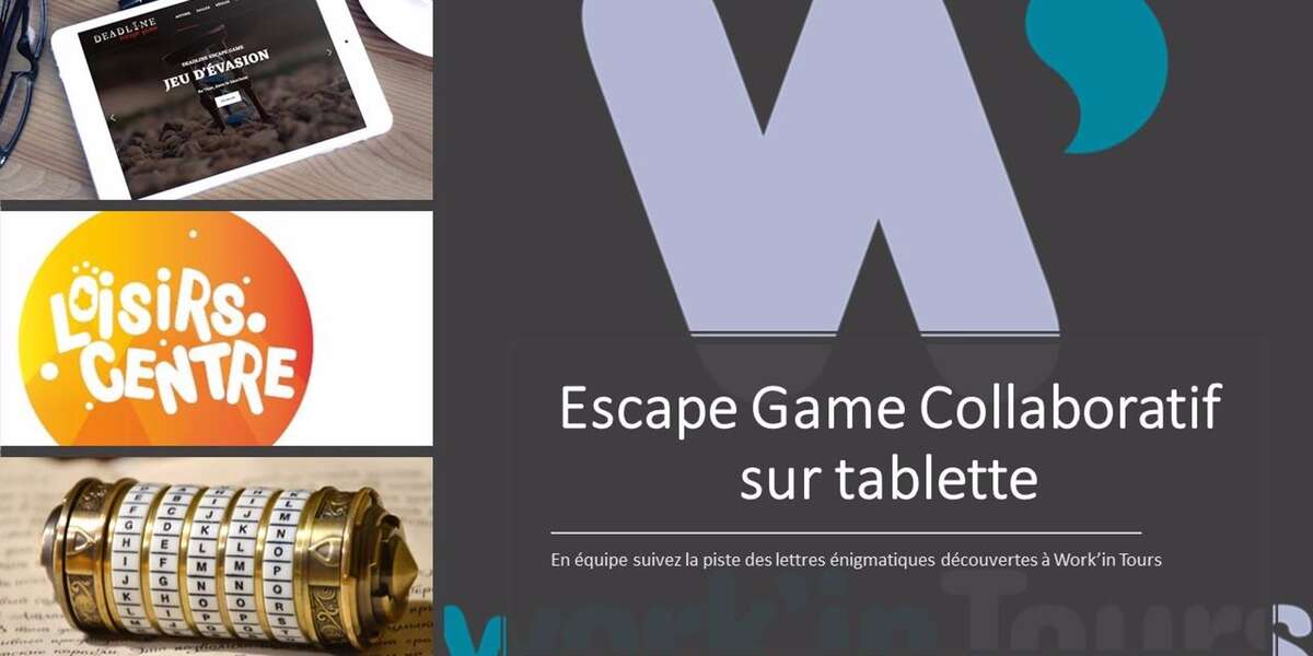 Photo de l'événement Escape Game collaboratif sur tablette à Work'in Tours
